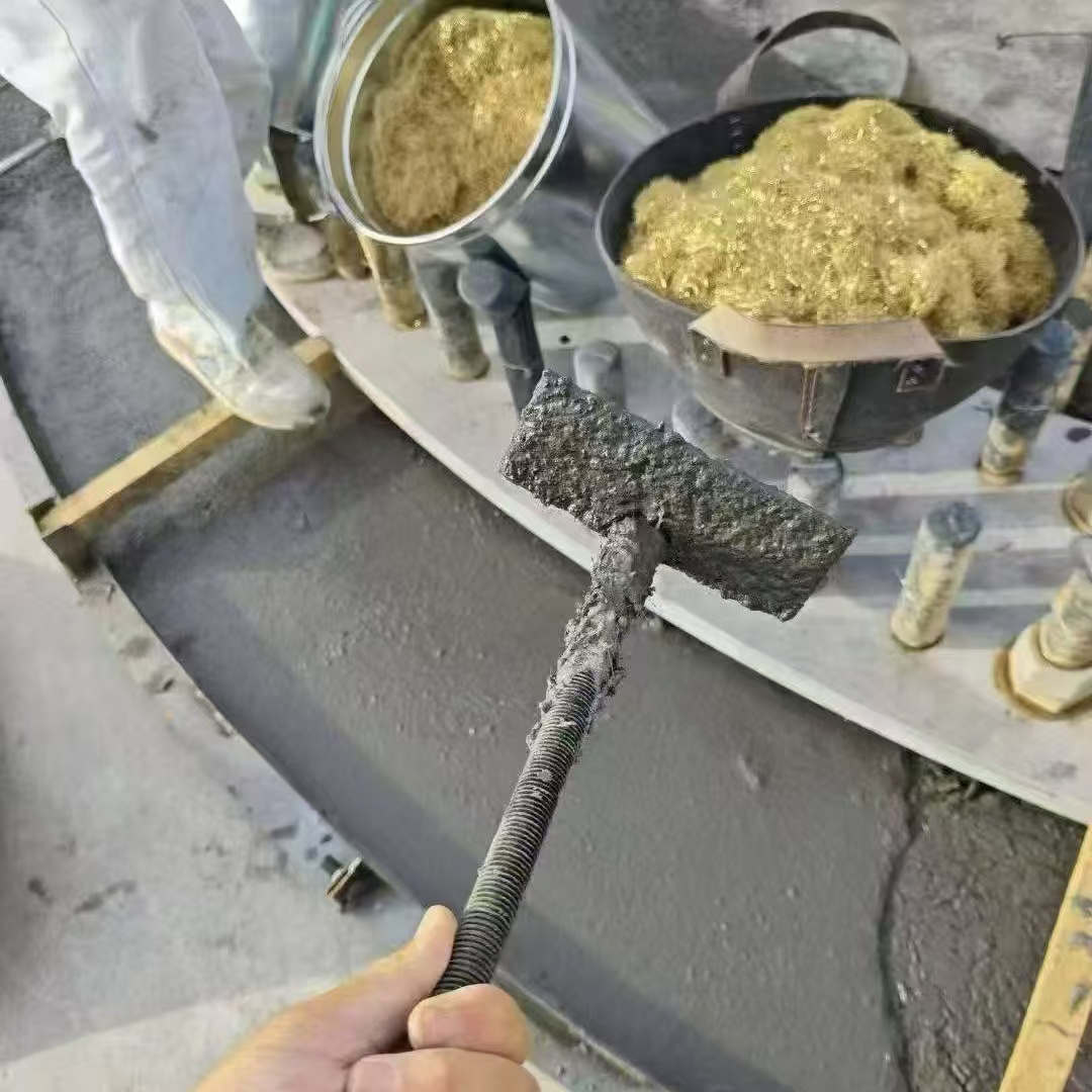 大安C120钢纤维高强无收灌浆料 轧机压缩机汽轮机发电机锻压设备底座灌浆材料